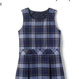 Lands end navy blue uniform jumper